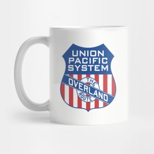 Union Pacific System Vintage Railroading Logo Mug